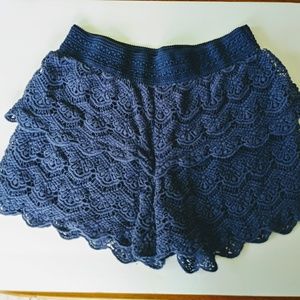 Justice Bottoms - Lace Shorts Justice Bottoms - Lace Shorts
